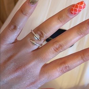 Alex and ani arrow ring